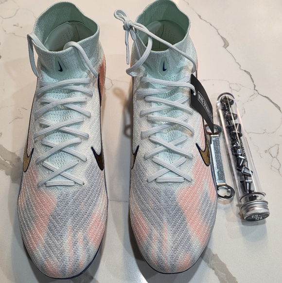 Nike Mercurial Superfly 10 ELITE MDS SG-PRO Soccer Cleats FUTBOL Boots main image 9